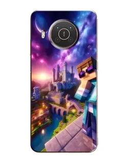 Чохол для Nokia X10 з картинкою «Стів та космос»
