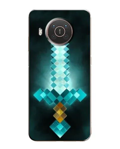 Чохол для Nokia X10 з картинкою «Алмазний меч неон» Чохол для Nokia X10 з картинкою «Алмазний меч неон»