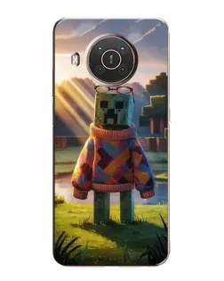 Чохол для Nokia X10 з картинкою «Кріпер у светрі»