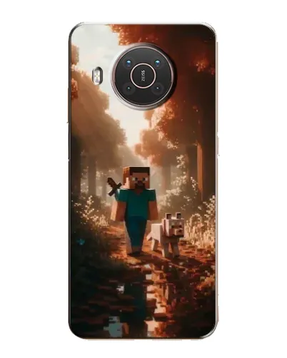 Чохол для Nokia X10 з картинкою «Стів у лісі» Чохол для Nokia X10 з картинкою «Стів у лісі»
