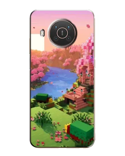 Чохол для Nokia X10 з картинкою «Рожеве дерево Minecraft» Чохол для Nokia X10 з картинкою «Рожеве дерево Minecraft»