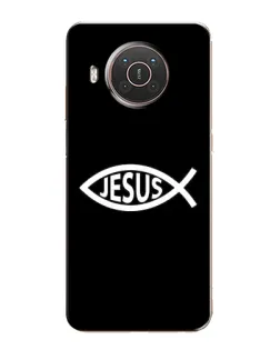 Чехол для Nokia X10 с картинкой «Классический Jesus»