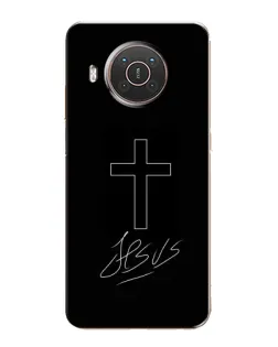 Чохол для Nokia X10 з картинкою «Графічний хрест Jesus» Чохол для Nokia X10 з картинкою «Графічний хрест Jesus»