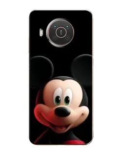 Чехол для Nokia X10 с картинкой «Улыбающийся Микки Маус»
