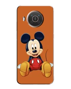 Чехол для Nokia X10 с картинкой «Микки отдыхает»