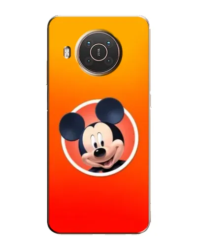 Чехол для Nokia X10 с картинкой «Mickey в круге»