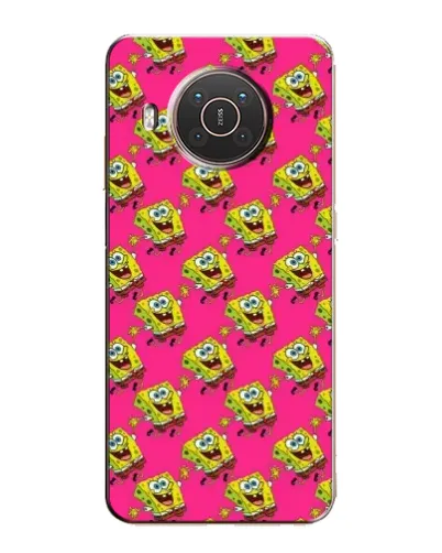 Чехол для Nokia X10 с картинкой «Розовый паттерн» Чехол для Nokia X10 с картинкой «Розовый паттерн»