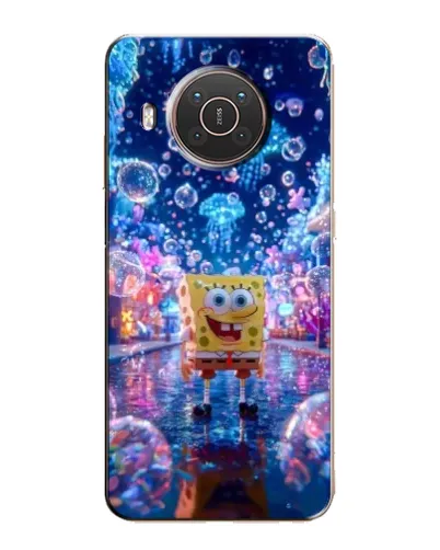 Чехол для Nokia X10 с картинкой «Неоновый океан» Чехол для Nokia X10 с картинкой «Неоновый океан»