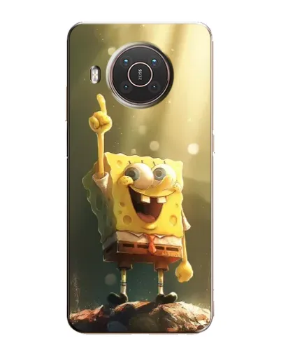 Чехол для Nokia X10 с картинкой «Сияющий Спанч Боб» Чехол для Nokia X10 с картинкой «Сияющий Спанч Боб»