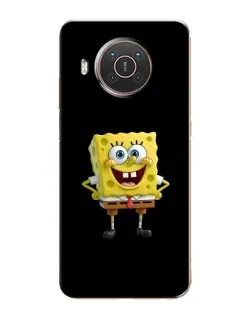 Чехол для Nokia X10 с картинкой «Классический Губка Боб»