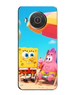 Чохол для Nokia X10 з картинкою «Відпочинок на пляжі»
