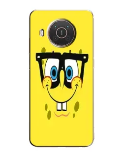 Чохол для Nokia X10 з картинкою «Мінімалістичний Спанч Боб»