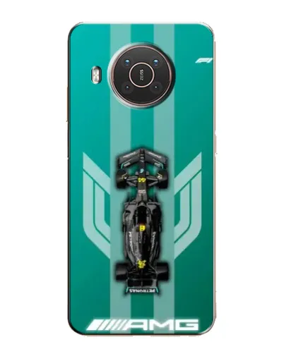 Чехол для Nokia X10 с картинкой «Mercedes AMG Petronas»