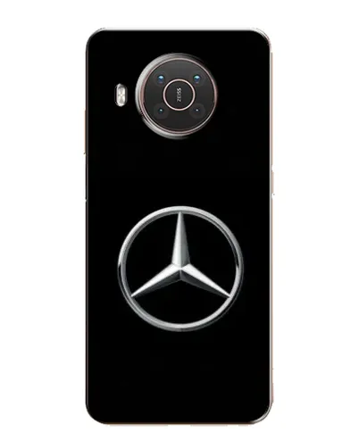 Чехол для Nokia X10 с картинкой «Mercedes классический лого»