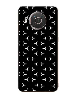 Чохол для Nokia X10 з картинкою «Mercedes паттерн зірок»