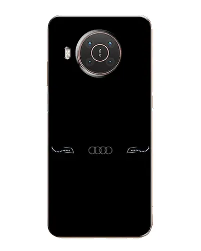 Чехол для Nokia X10 с картинкой «Audi — световой подпись»