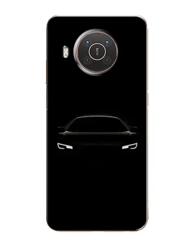 Чехол для Nokia X10 с картинкой «Взгляд Audi в темноте»