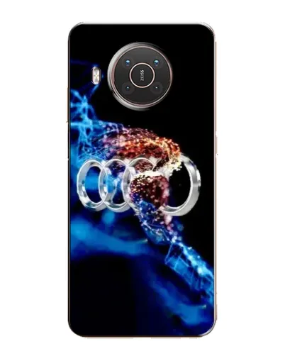 Чехол для Nokia X10 с картинкой «Энергия лого Audi»