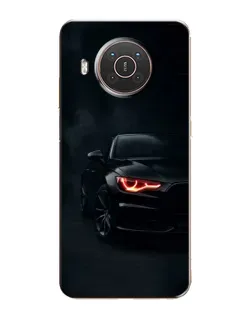 Чехол для Nokia X10 с картинкой «Audi — хищный взгляд»
