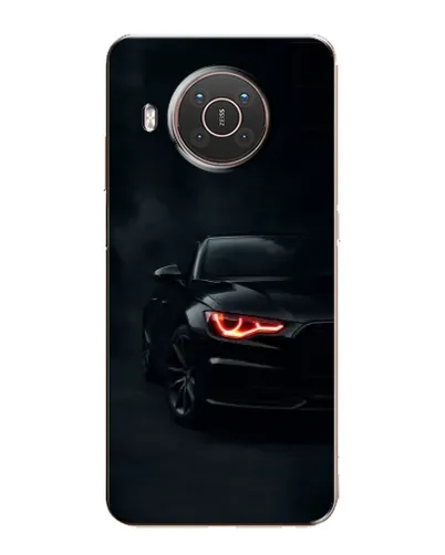 Чехол для Nokia X10 с картинкой «Audi — хищный взгляд»