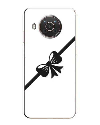 Чехол для Nokia X10 с картинкой «Диагональный бант» Чехол для Nokia X10 с картинкой «Диагональный бант»