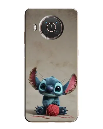 Чехол для Nokia X10 с картинкой «Стич на коричневом фоне» Чехол для Nokia X10 с картинкой «Стич на коричневом фоне»