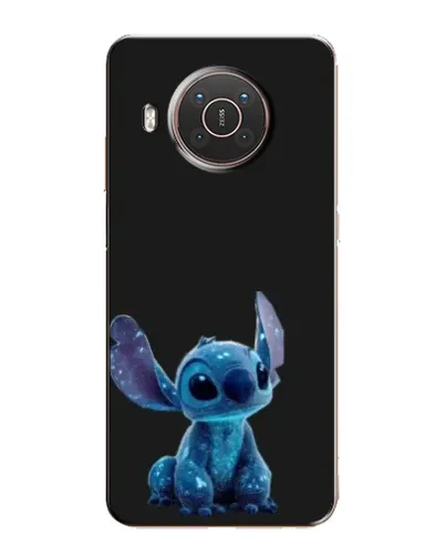 Чехол для Nokia X10 с картинкой «Стич на черном» Чехол для Nokia X10 с картинкой «Стич на черном»