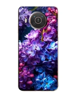 Чехол для Nokia X10 с картинкой «Сиреневый цвет»
