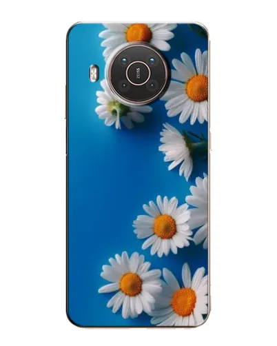 Чехол для Nokia X10 с картинкой «Белоснежные маргаритки»