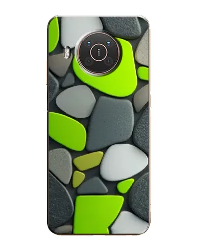 Чехол для Nokia X10 с картинкой «Яркая неоновая галька» Чехол для Nokia X10 с картинкой «Яркая неоновая галька»