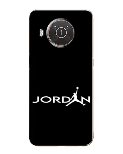 Чехол для Nokia X20 с картинкой «Jordan White Logo» Чехол для Nokia X20 с картинкой «Jordan White Logo»