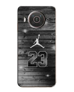 Чехол для Nokia X20 с картинкой «Jordan Carbon 23»