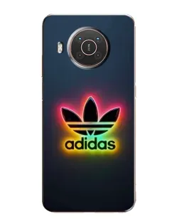 Чехол для Nokia X20 с картинкой «Неоновый Adidas» Чехол для Nokia X20 с картинкой «Неоновый Adidas»