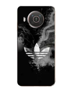 Чехол для Nokia X20 с картинкой «Абстрактный дым Adidas» Чехол для Nokia X20 с картинкой «Абстрактный дым Adidas»