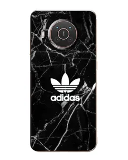 Чехол для Nokia X20 с картинкой «Белый мрамор Adidas» Чехол для Nokia X20 с картинкой «Белый мрамор Adidas»
