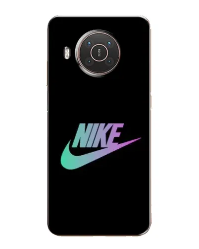Чехол для Nokia X20 с картинкой «Nike — городская ночь»