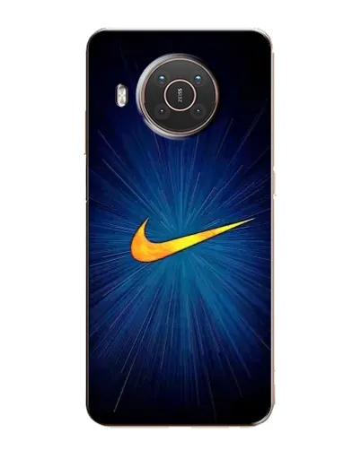 Чохол для Nokia X20 з картинкою «Синій пульс Nike» Чохол для Nokia X20 з картинкою «Синій пульс Nike»