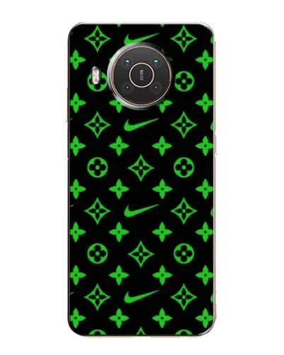 Чехол для Nokia X20 с картинкой «Неоновый принт LV» Чехол для Nokia X20 с картинкой «Неоновый принт LV»