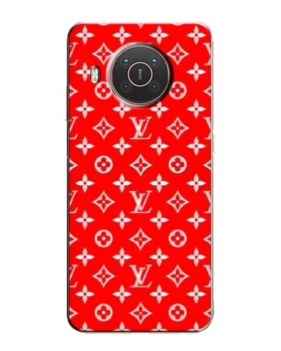 Чехол для Nokia X20 с картинкой «Яркий паттерн LV» Чехол для Nokia X20 с картинкой «Яркий паттерн LV»