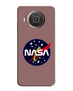 Чехол для Nokia X20 с картинкой «NASA — ретро космос»