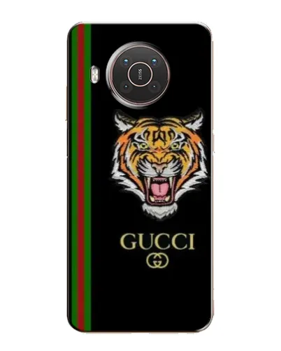 Чехол для Nokia X20 с картинкой «Тигр Gucci»