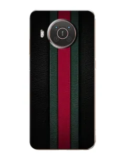 Чехол для Nokia X20 с картинкой «Gucci — неоновая линия»