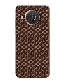 Чохол для Nokia X20 з картинкою «Gucci — шоколадна сітка» Чохол для Nokia X20 з картинкою «Gucci — шоколадна сітка»