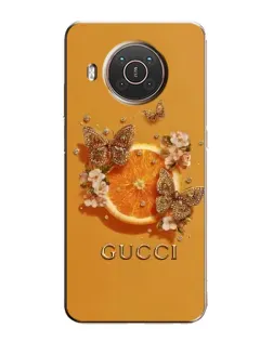 Чохол для Nokia X20 з картинкою «Gucci — золоті метелики» Чохол для Nokia X20 з картинкою «Gucci — золоті метелики»