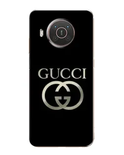 Чохол для Nokia X20 з картинкою «Gucci — золото на чорному» Чохол для Nokia X20 з картинкою «Gucci — золото на чорному»