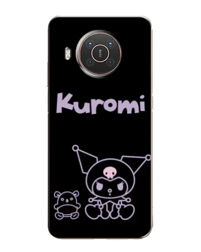 Чехол для Nokia X20 с картинкой «Kuromi — черный минимализм» Чехол для Nokia X20 с картинкой «Kuromi — черный минимализм»