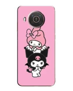 Чохол для Nokia X20 з картинкою «My Melody та Kuromi» Чохол для Nokia X20 з картинкою «My Melody та Kuromi»
