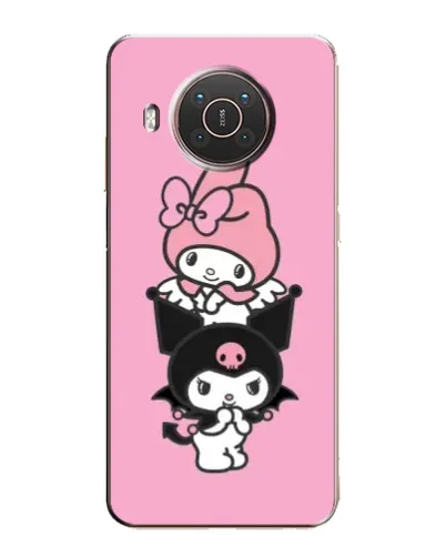 Чехол для Nokia X20 с картинкой «My Melody и Kuromi» Чехол для Nokia X20 с картинкой «My Melody и Kuromi»