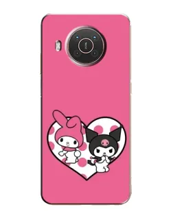 Чохол для Nokia X20 з картинкою «Kuromi та My Melody» Чохол для Nokia X20 з картинкою «Kuromi та My Melody»