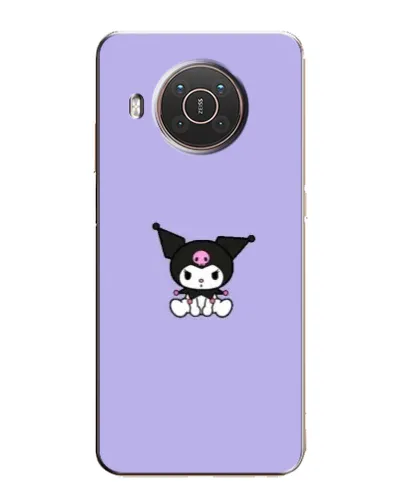 Чехол для Nokia X20 с картинкой «Kuromi — фиолетовый минимализм» Чехол для Nokia X20 с картинкой «Kuromi — фиолетовый минимализм»